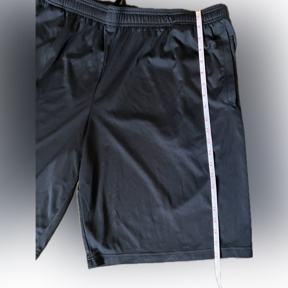 Mens Under Armour Tech Graphic Shorts Black w/Green Logo Size 3XLT - Picture 7 of 8